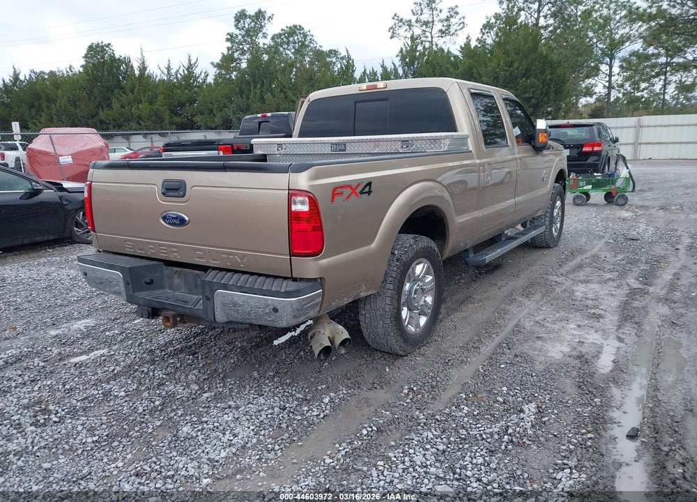 2012 FORD F-250 LARIAT VIN: 1FT7W2BT0CEC48448