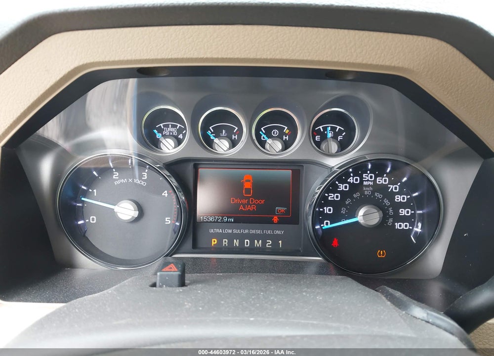 2012 FORD F-250 LARIAT VIN: 1FT7W2BT0CEC48448
