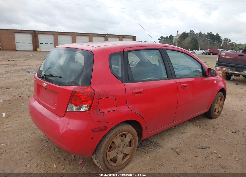 2007 CHEVROLET AVEO 5 SPECIAL VALUE VIN: KL1TD66647B749843