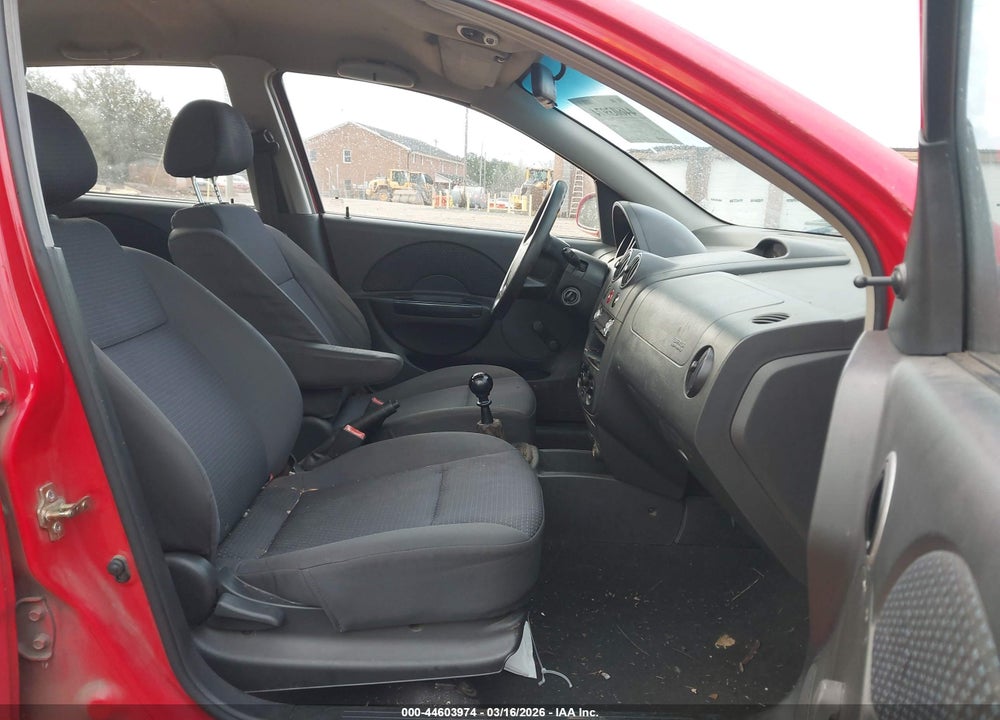 2007 CHEVROLET AVEO 5 SPECIAL VALUE VIN: KL1TD66647B749843