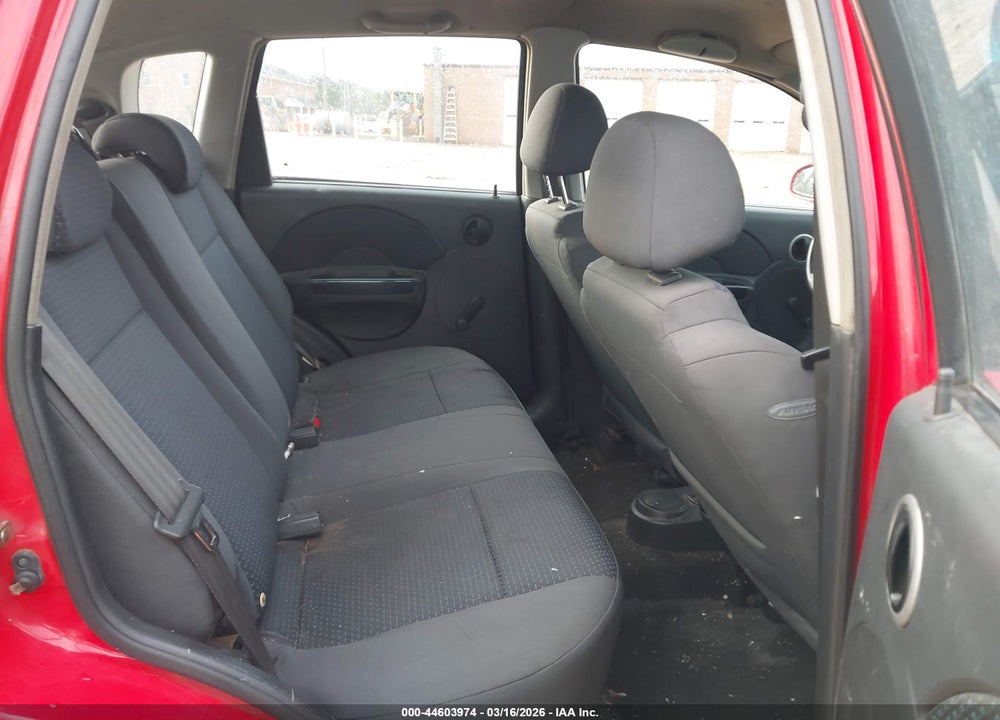 2007 CHEVROLET AVEO 5 SPECIAL VALUE VIN: KL1TD66647B749843