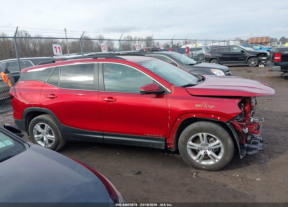 2022 GMC TERRAIN AWD SLE VIN: 3GKALTEV3NL214660