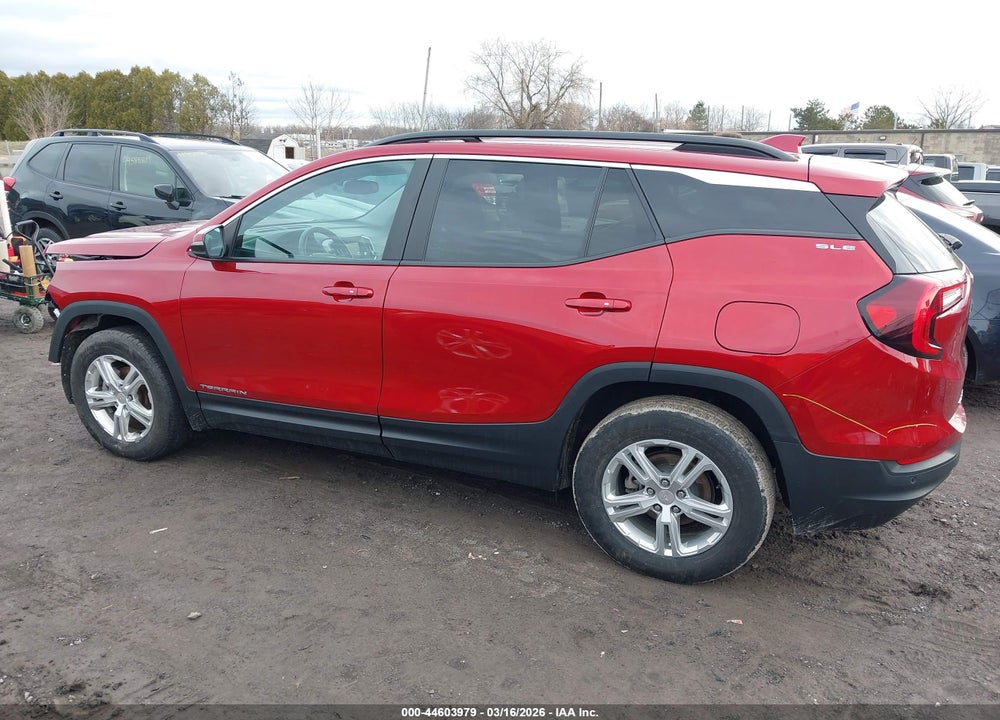 2022 GMC TERRAIN AWD SLE VIN: 3GKALTEV3NL214660