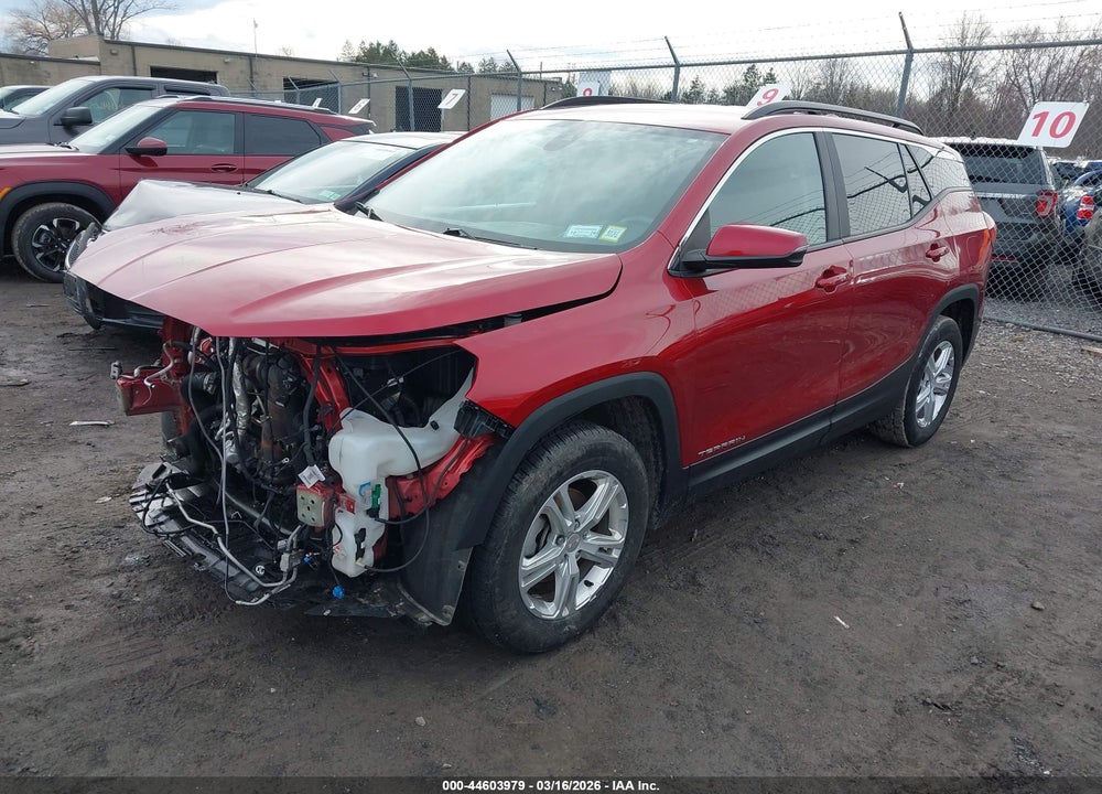 2022 GMC TERRAIN AWD SLE VIN: 3GKALTEV3NL214660