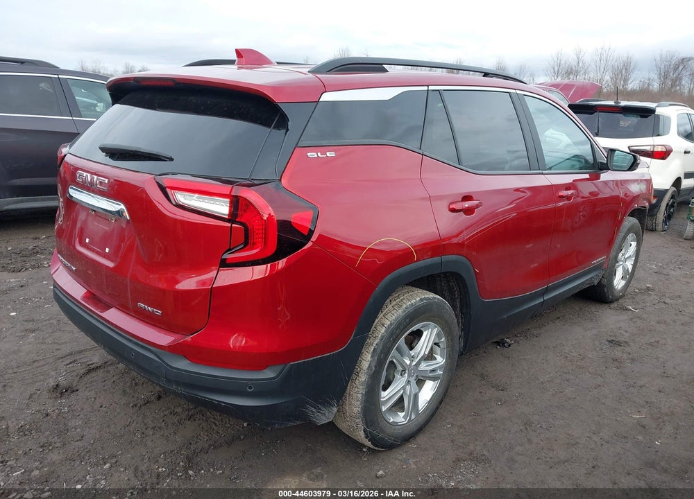 2022 GMC TERRAIN AWD SLE VIN: 3GKALTEV3NL214660