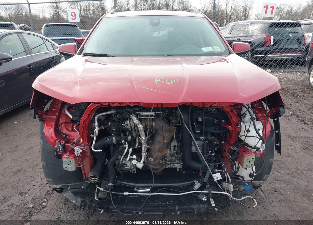 2022 GMC TERRAIN AWD SLE VIN: 3GKALTEV3NL214660