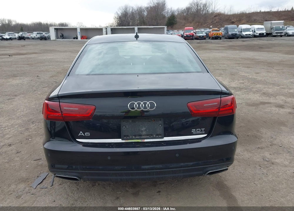 2018 AUDI A6 2.0T PREMIUM VIN: WAUG8AFC2JN081499