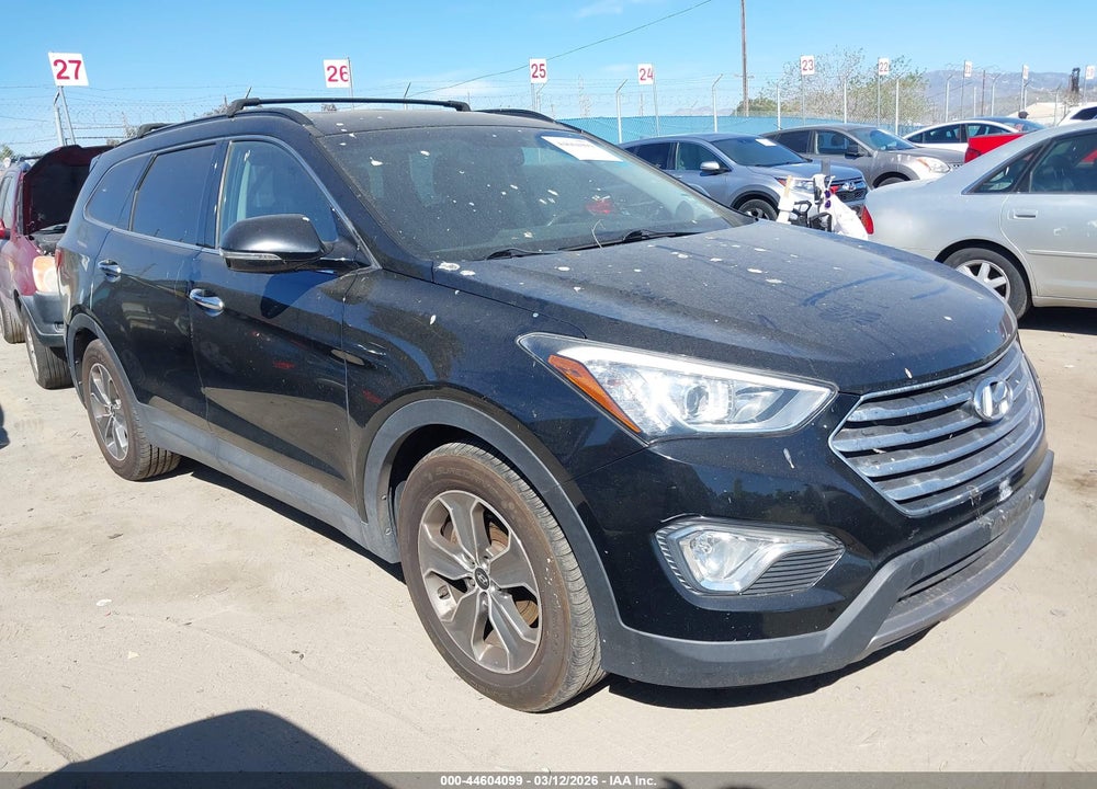 2013 HYUNDAI SANTA FE GLS VIN: KM8SNDHF2DU017774