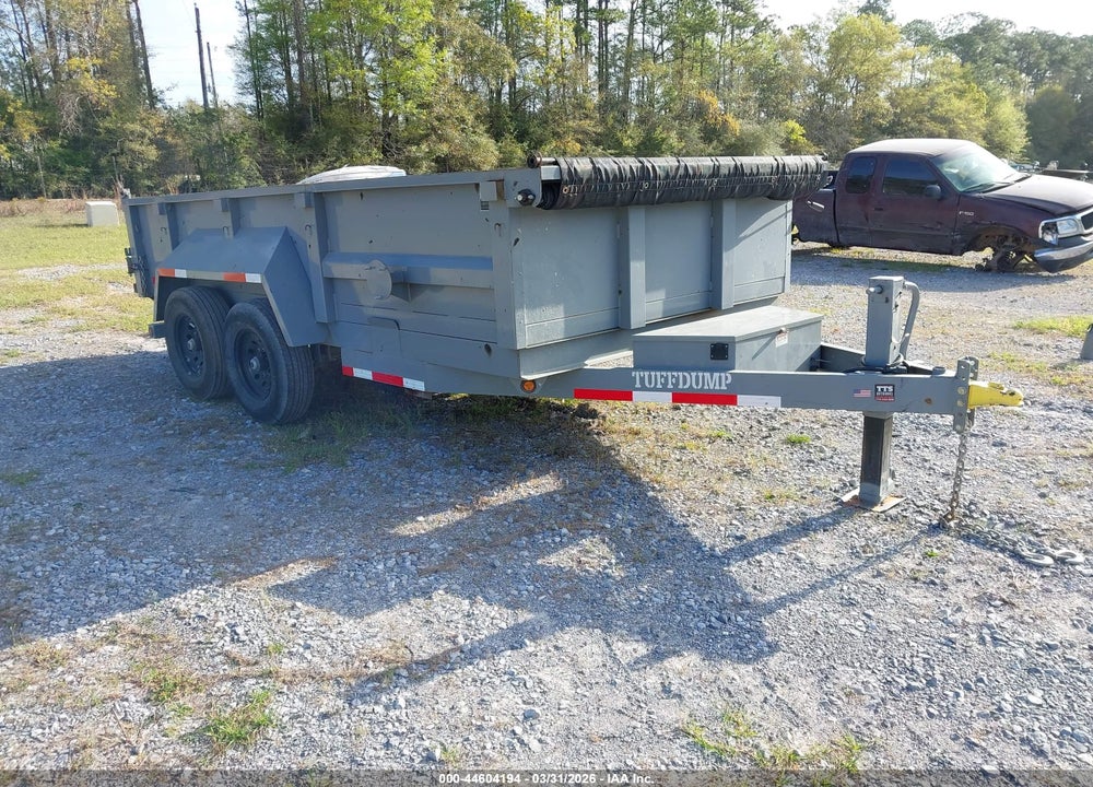 2024 TUFF BOY INC 21' BUMPER PULL DUMP TRAILER VIN: 7NDTBDT22RM000134