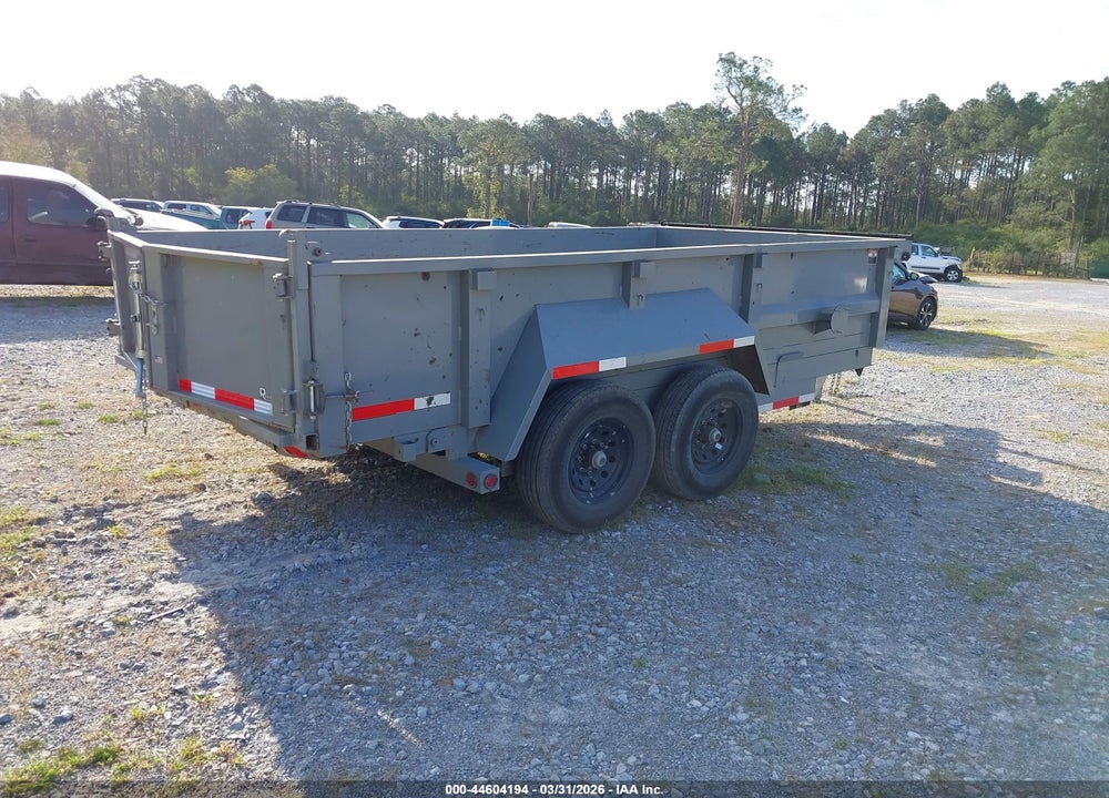 2024 TUFF BOY INC 21' BUMPER PULL DUMP TRAILER VIN: 7NDTBDT22RM000134
