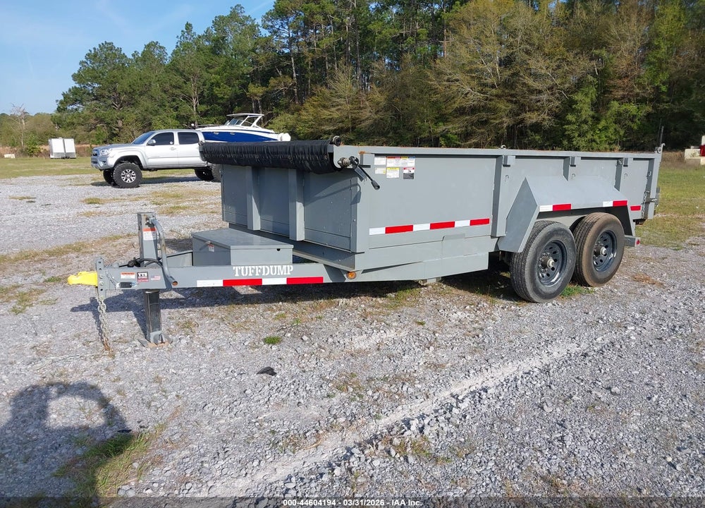 2024 TUFF BOY INC 21' BUMPER PULL DUMP TRAILER VIN: 7NDTBDT22RM000134