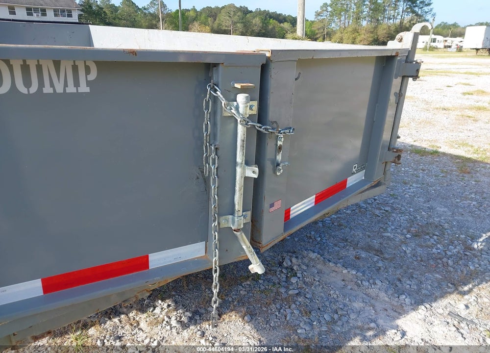 2024 TUFF BOY INC 21' BUMPER PULL DUMP TRAILER VIN: 7NDTBDT22RM000134
