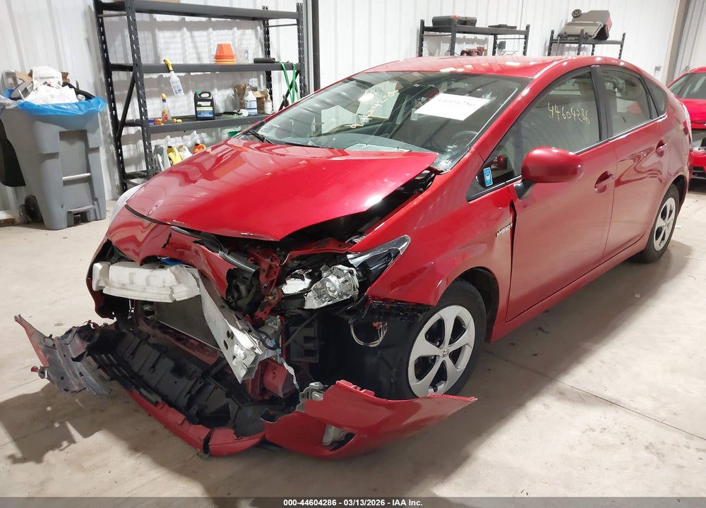 2014 TOYOTA PRIUS TWO VIN: JTDKN3DU0E1756986