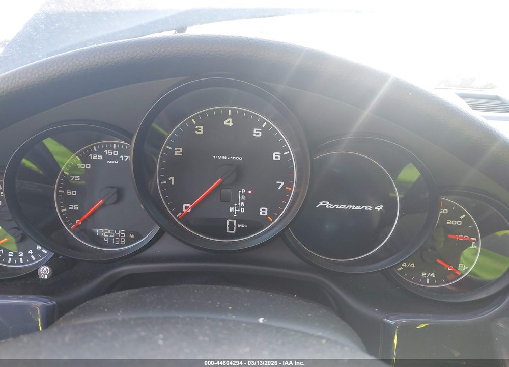 2016 PORSCHE PANAMERA 4 VIN: WP0AA2A71GL000980