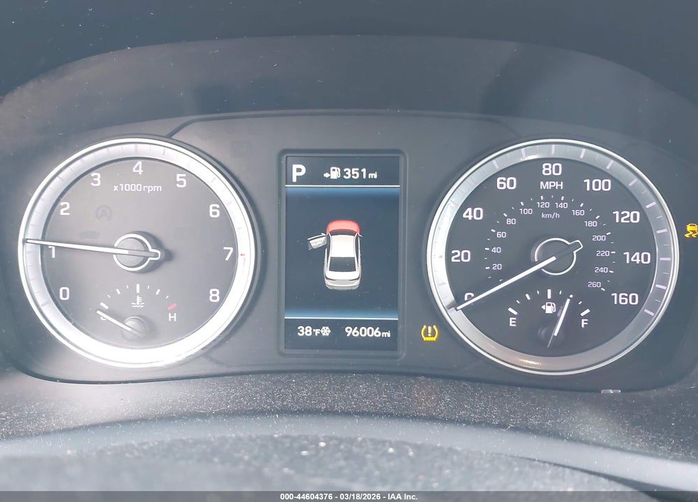 2019 HYUNDAI SONATA SEL VIN: 5NPE34AF8KH800882