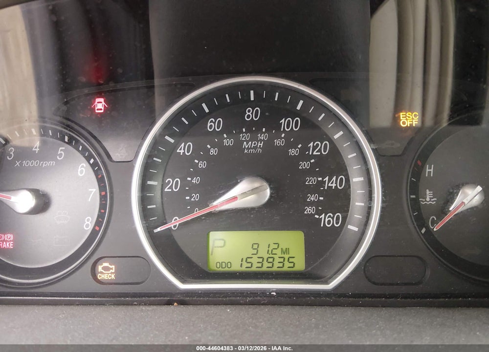 2006 HYUNDAI SONATA GLS V6/LX V6 VIN: 5NPEU46F06H064371