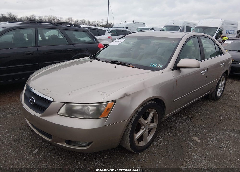 2006 HYUNDAI SONATA GLS V6/LX V6 VIN: 5NPEU46F06H064371