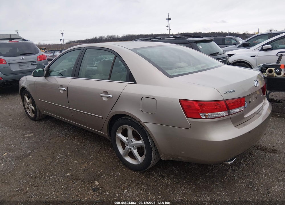 2006 HYUNDAI SONATA GLS V6/LX V6 VIN: 5NPEU46F06H064371