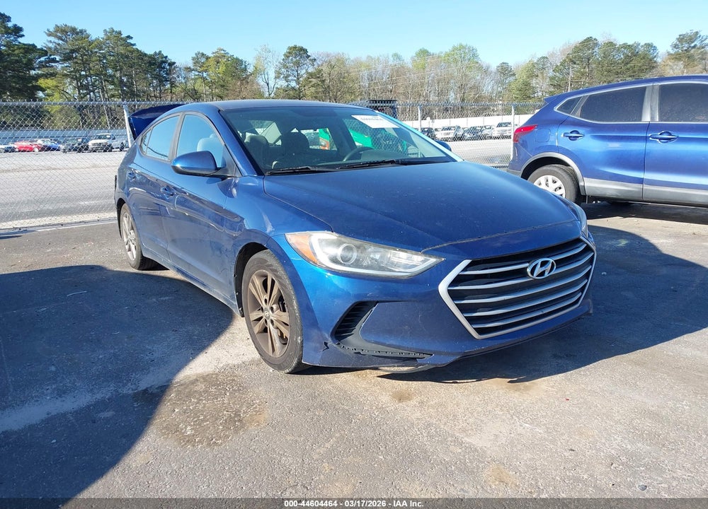 2018 HYUNDAI ELANTRA SEL VIN: 5NPD84LFXJH375853