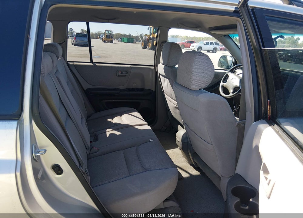 2003 TOYOTA HIGHLANDER V6 VIN: JTEGF21AX30097840