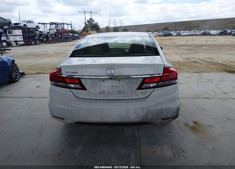 2014 HONDA CIVIC EX VIN: 19XFB2F87EE019995