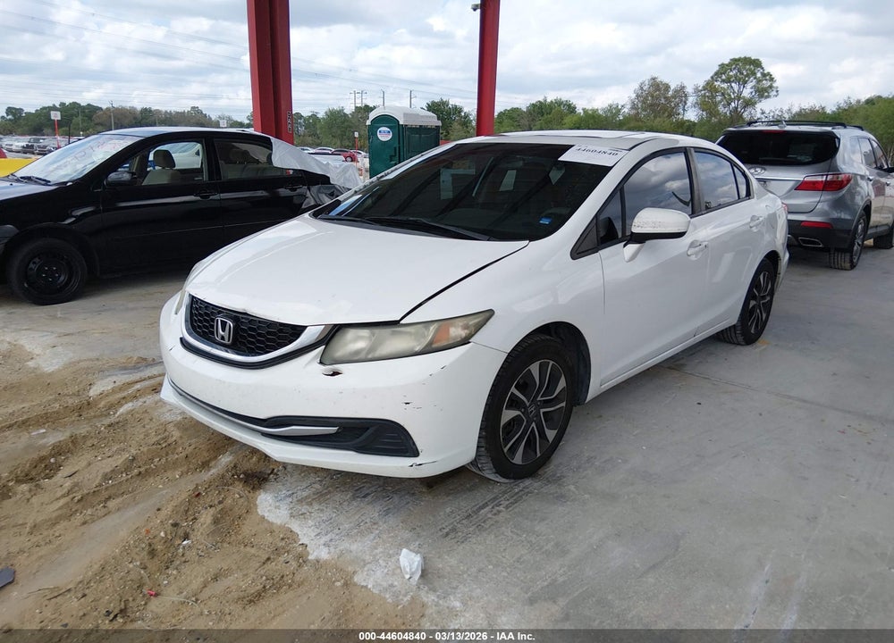2014 HONDA CIVIC EX VIN: 19XFB2F87EE019995