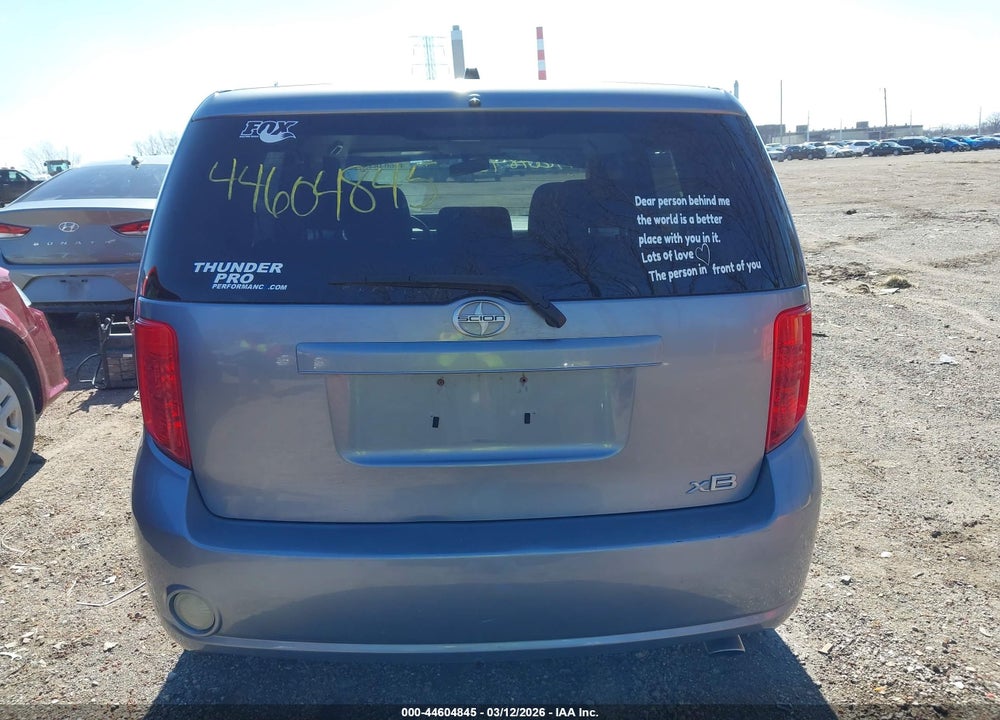 2009 SCION XB VIN: JTLKE50E991090232