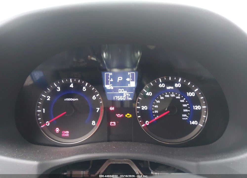 2015 HYUNDAI ACCENT GLS VIN: KMHCT4AEXFU798445