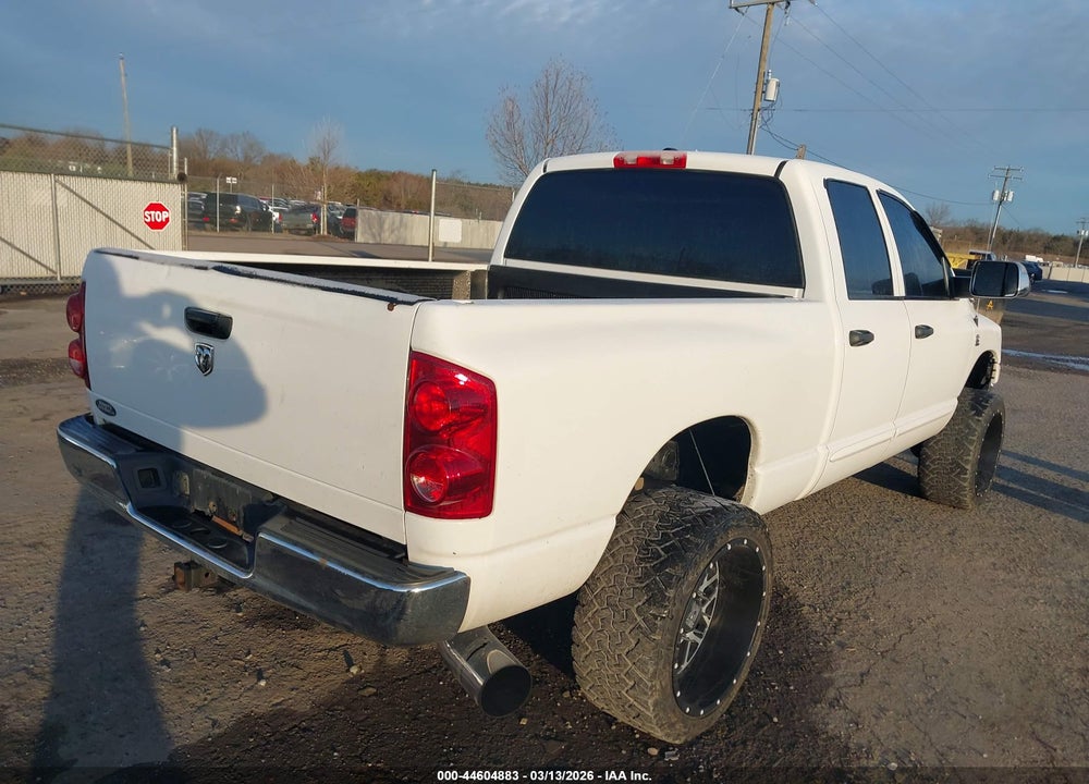 2007 DODGE RAM 2500 SLT/TRX4 OFF ROAD/SPORT/POWER WAGON VIN: 3D7KS28C67G747496