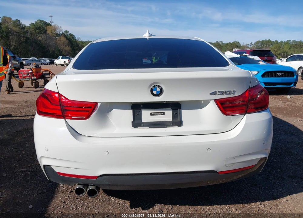 2019 BMW 430I GRAN COUPE VIN: WBA4J1C55KBM12429