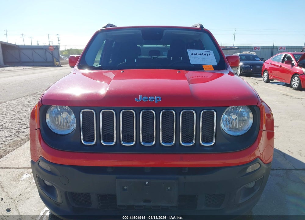 2017 JEEP RENEGADE LATITUDE FWD VIN: ZACCJABB4HPE92259