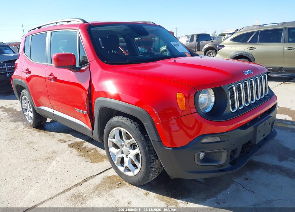 2017 JEEP RENEGADE LATITUDE FWD VIN: ZACCJABB4HPE92259