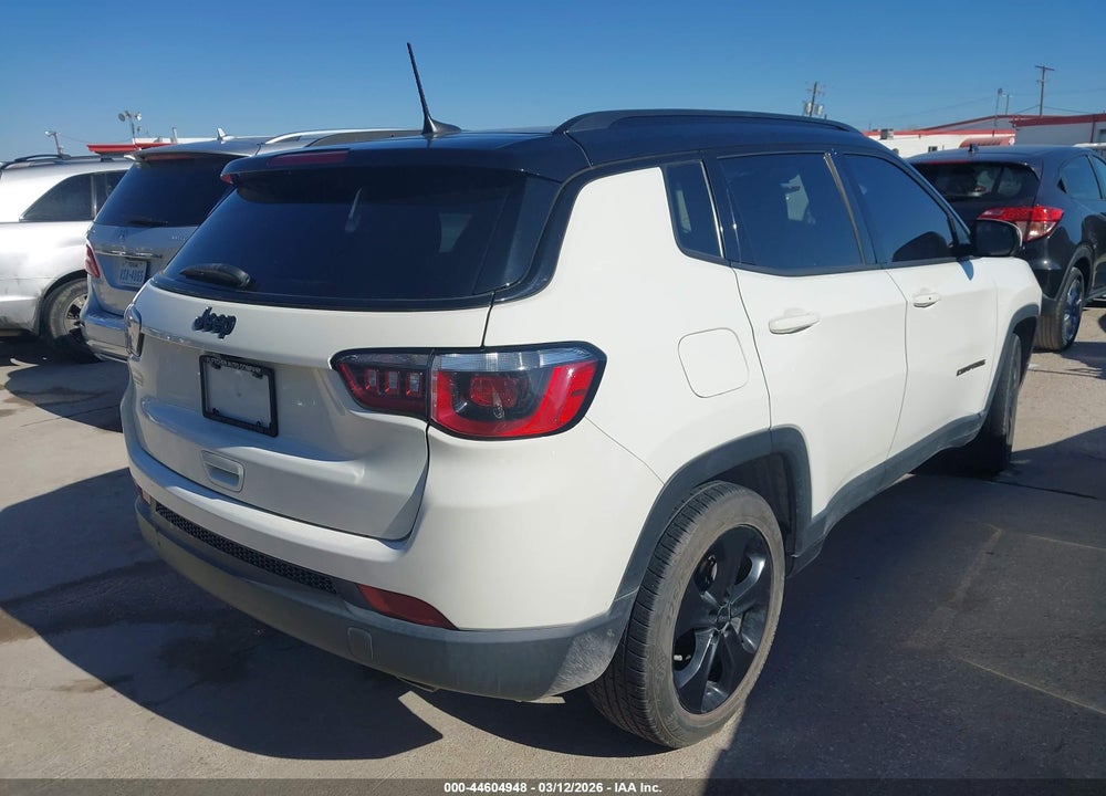 2018 JEEP COMPASS ALTITUDE FWD VIN: 3C4NJCBB3JT318296