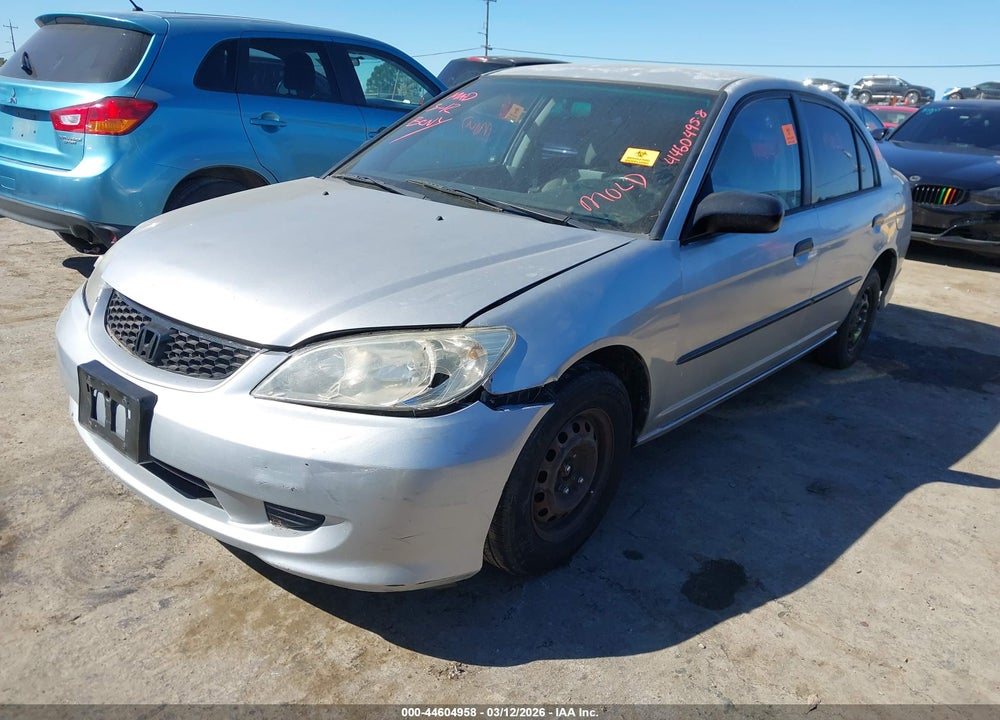 2004 HONDA CIVIC VP VIN: 2HGES16344H600806
