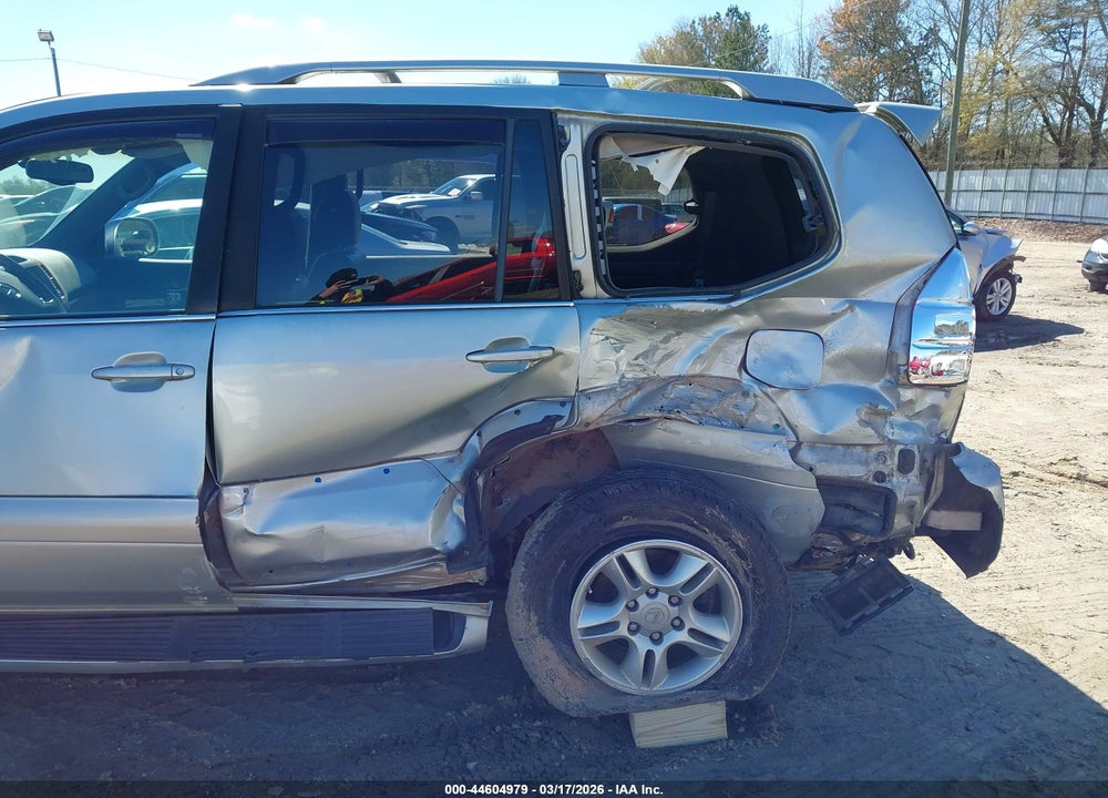 2005 LEXUS GX 470 VIN: JTJBT20X750071628