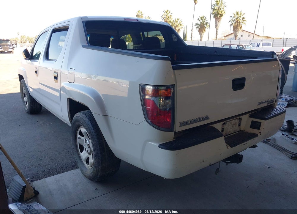 2006 HONDA RIDGELINE RT VIN: 2HJYK16206H534322