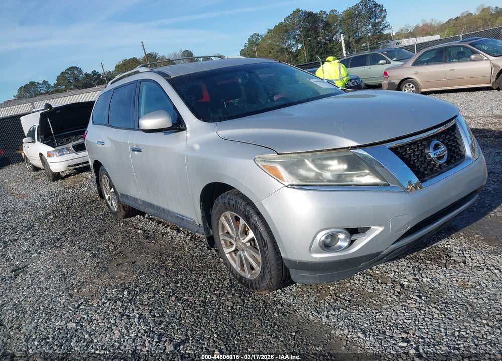 2013 NISSAN PATHFINDER SL VIN: 5N1AR2MM4DC630266