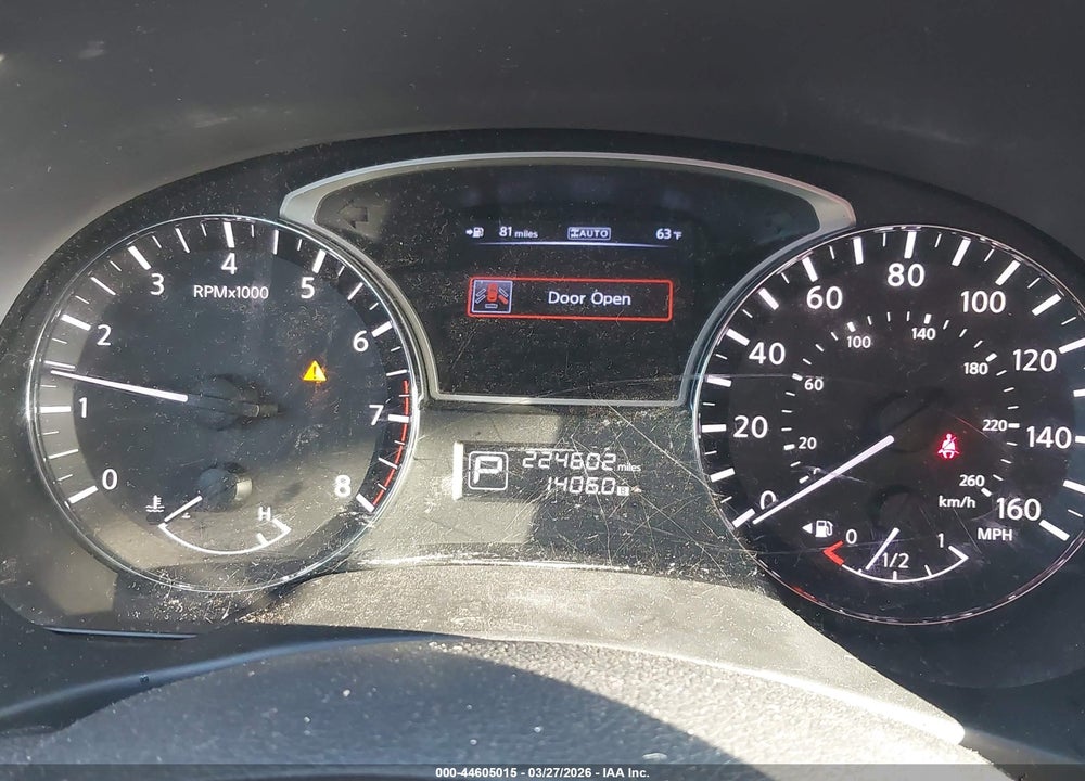 2013 NISSAN PATHFINDER SL VIN: 5N1AR2MM4DC630266