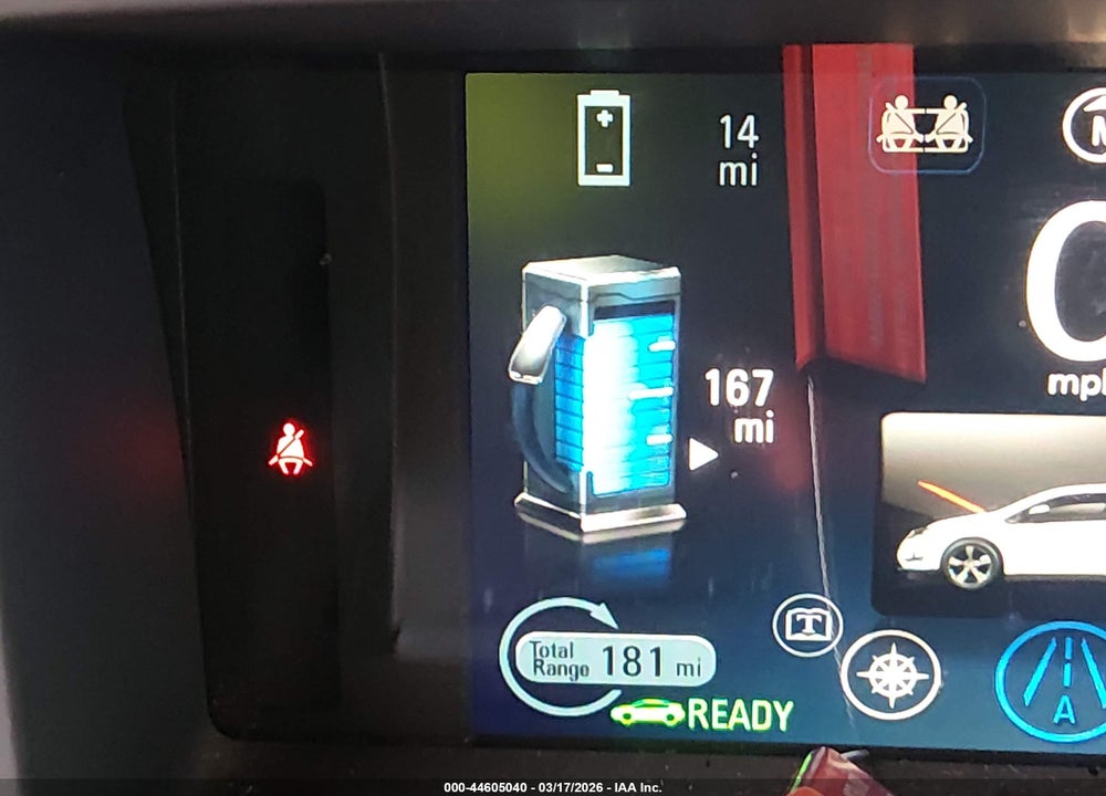 2012 CHEVROLET VOLT VIN: 1G1RD6E4XCU104298