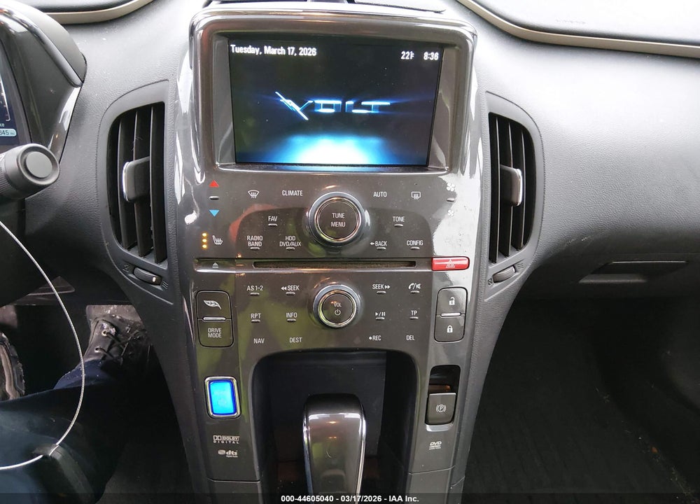 2012 CHEVROLET VOLT VIN: 1G1RD6E4XCU104298