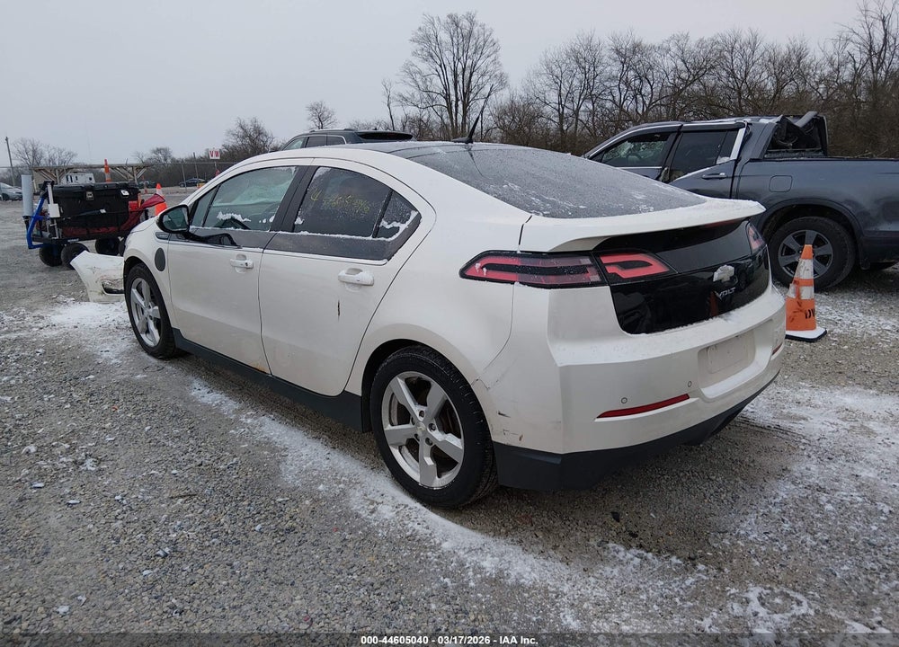 2012 CHEVROLET VOLT VIN: 1G1RD6E4XCU104298