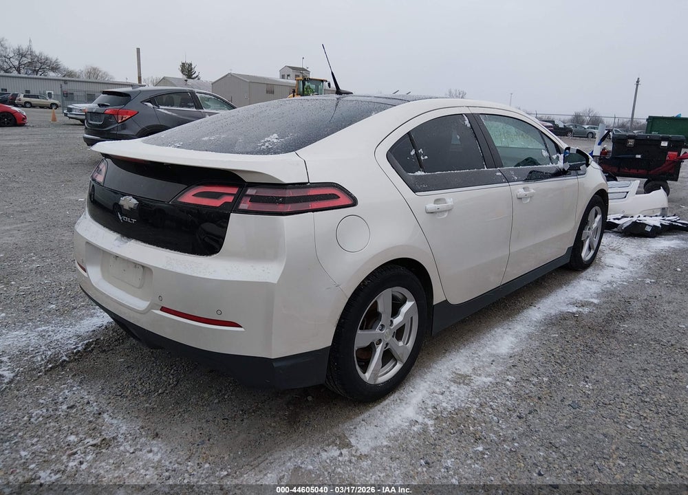 2012 CHEVROLET VOLT VIN: 1G1RD6E4XCU104298