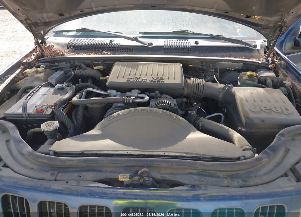 2000 JEEP GRAND CHEROKEE LIMITED VIN: 1J4GW58N5YC233418