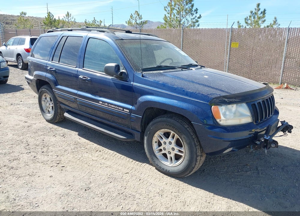 2000 JEEP GRAND CHEROKEE LIMITED VIN: 1J4GW58N5YC233418