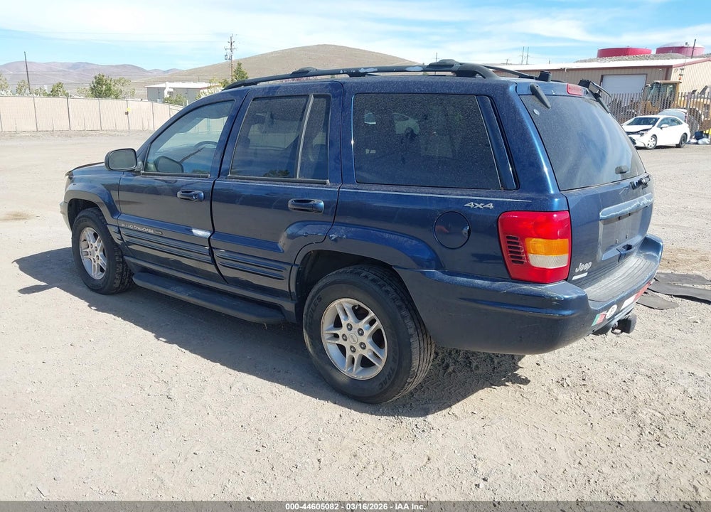 2000 JEEP GRAND CHEROKEE LIMITED VIN: 1J4GW58N5YC233418