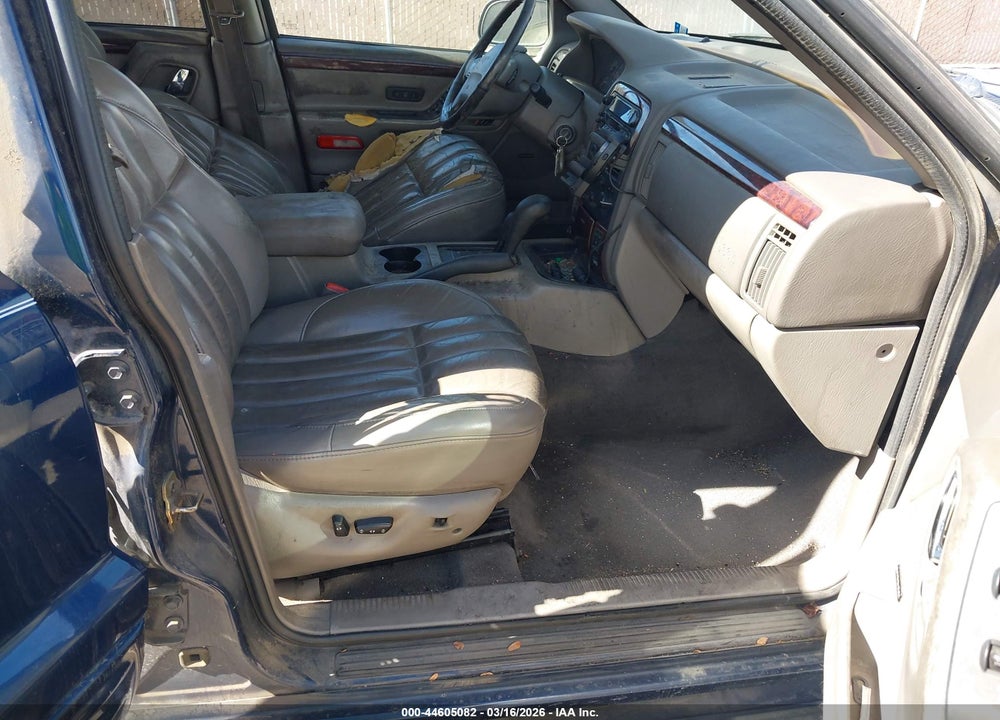 2000 JEEP GRAND CHEROKEE LIMITED VIN: 1J4GW58N5YC233418
