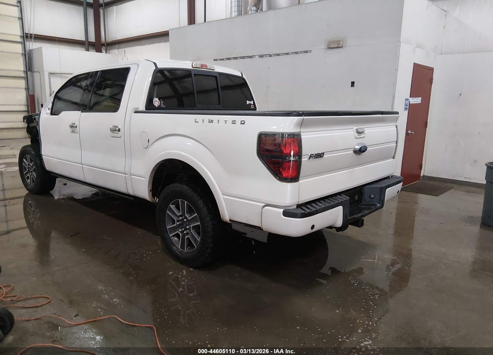 2011 FORD F-150 LARIAT LIMITED VIN: 1FTFW1E6XBFA47676
