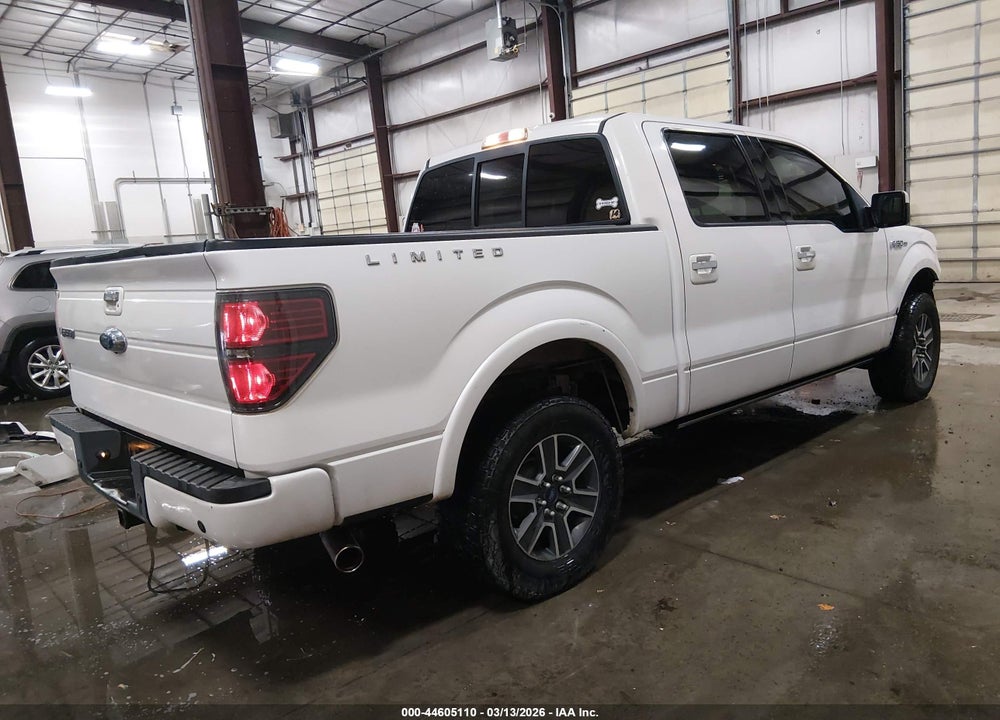 2011 FORD F-150 LARIAT LIMITED VIN: 1FTFW1E6XBFA47676