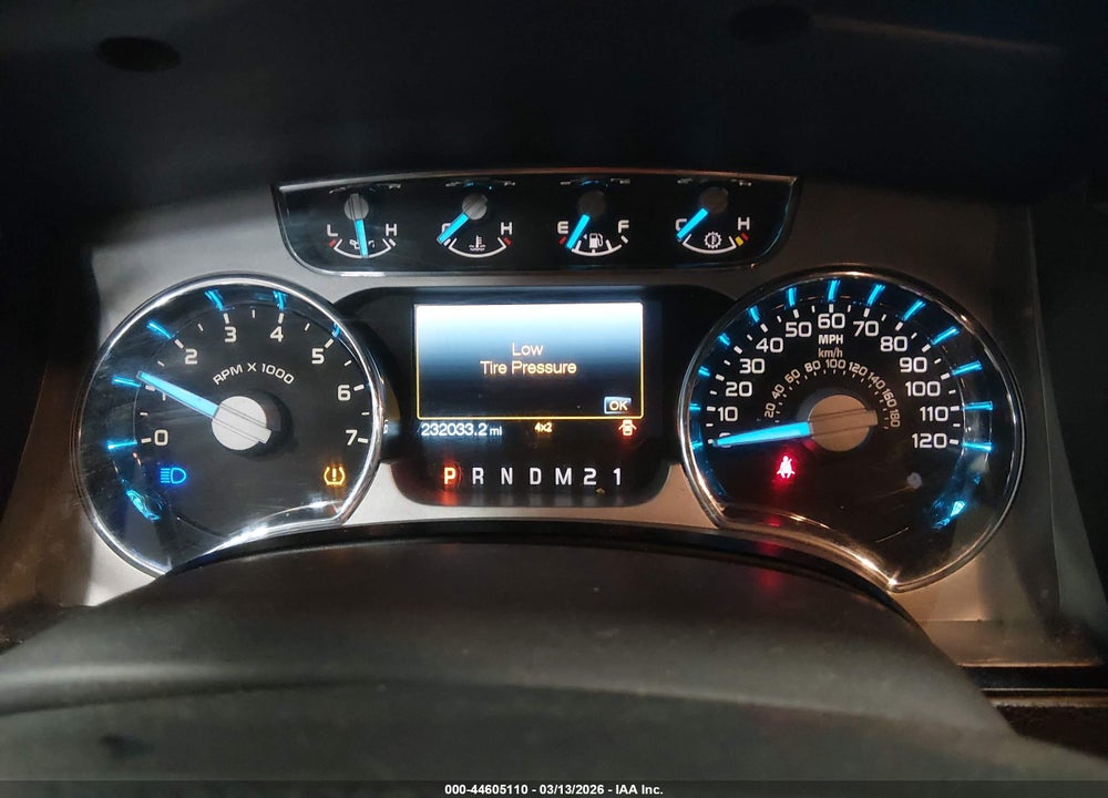 2011 FORD F-150 LARIAT LIMITED VIN: 1FTFW1E6XBFA47676