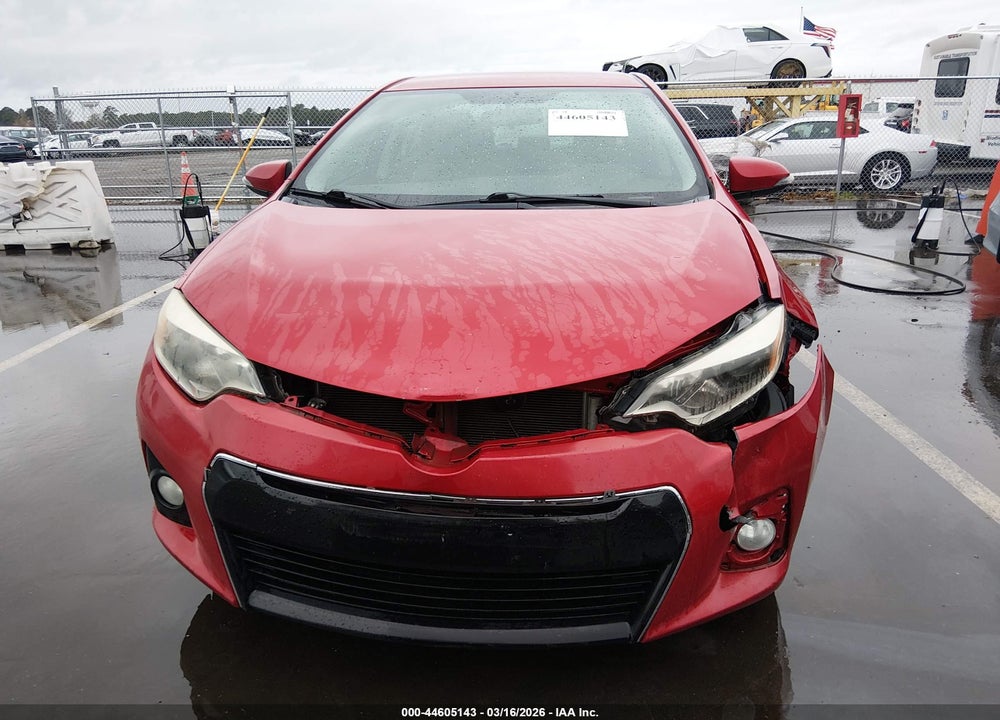 2014 TOYOTA COROLLA S PLUS VIN: 2T1BURHE6EC095260